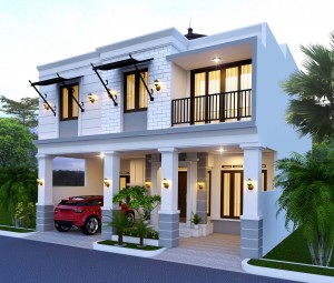 DESAIN RUMAH IBU GITA DI BOGOR