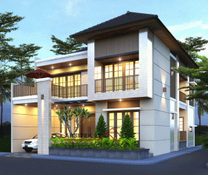 DESAIN RUMAH PAK DAVID