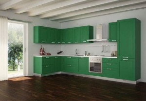 Desain Dapur colorful