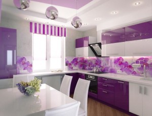 Desain Dapur colorful