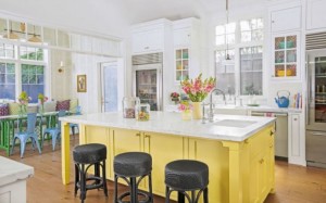 Desain Dapur colorful