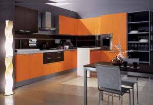 Desain Dapur colorful