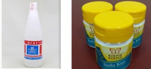 cuka dan baking soda