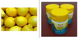lemon baking soda