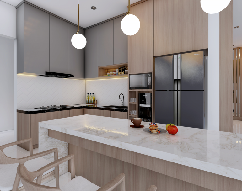 Membuat Dapur Kecil Lebih Fungsional Dan Lebih Menarik
